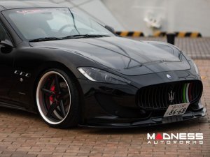 Maserati GranTurismo Custom Wheels - VWS-3 by Vossen - Satin Black/ Matte Silver Barrel